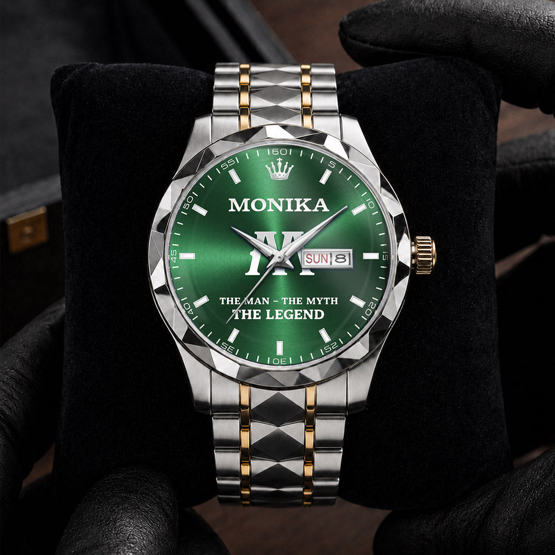 MONIKA K3579-101 Luxury Alloy-Men Watch, Personalized Premium Gift for Anniversary