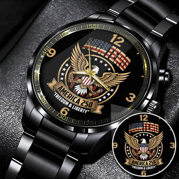 MONTERO 250TH-3 Personalized Watch, 250 Years Of Freedom 1776-2026