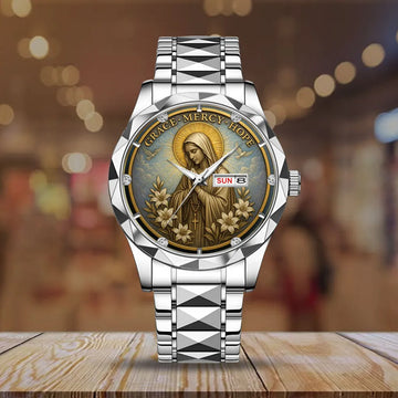 Maria Alloy Luxury Quartz Watch – TMTHU 060