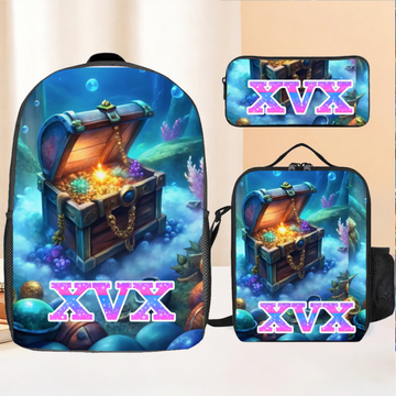 Maritime Adventure Custom Backpack - Personalized Name - Sailor Enthusiast Gift