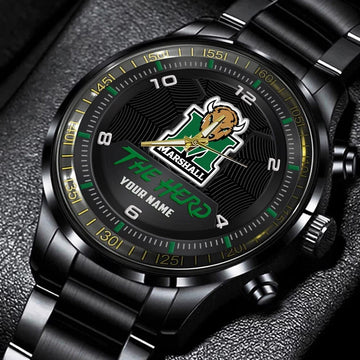 Marshall Thundering Herd Stainless Steel Watch