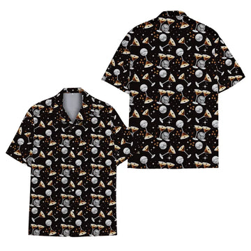 Martini Coktail Hawaiian Shirt For Men Women Black, Martini Lover Hawaiian Shirts HE0224