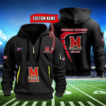 Maryland Terrapins Quarter Zip Hoodie