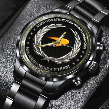 McLaren Black Stainless Steel Watch – TMTHU1318
