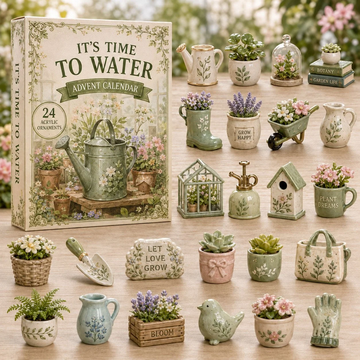 Meadow Garden Advent Calendar 2026 - 24-Day Countdown, Acrylic Charms Every Day Bring New Suprises