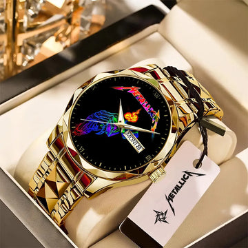 Metallica Alloy Luxury Quartz Watch – GNE 3948