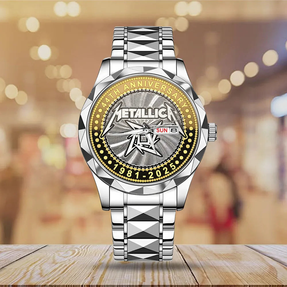 Metallica Alloy Luxury Quartz Watch – MAITM 12099