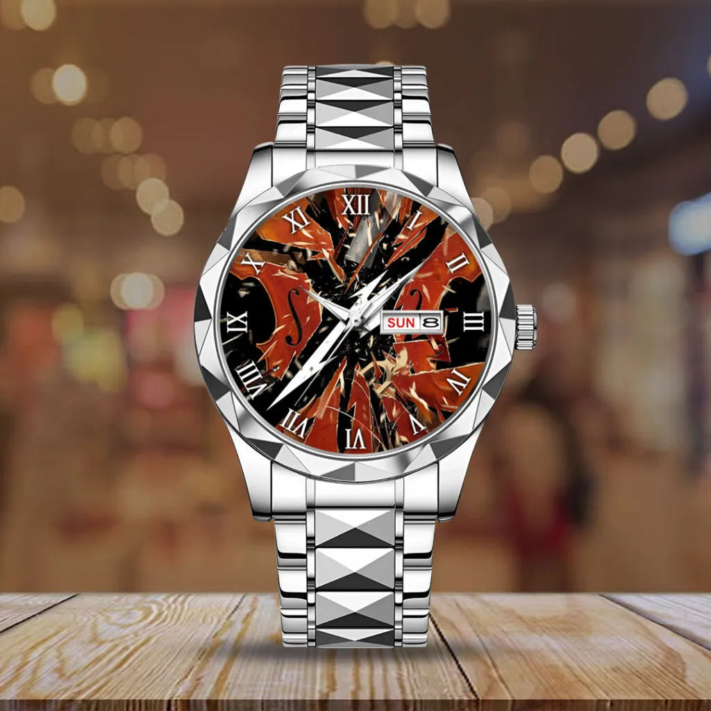 Metallica Alloy Luxury Quartz Watch – NGHIAVT 3155