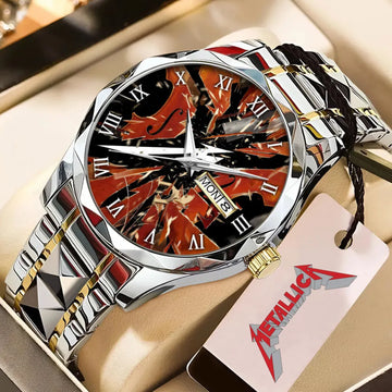 Metallica Alloy Luxury Quartz Watch – NGHIAVT 3155