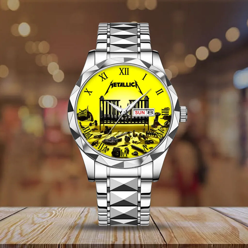 Metallica Alloy Luxury Quartz Watch – NGHIAVT 3156