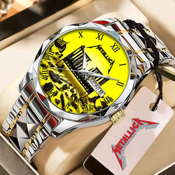 Metallica Alloy Luxury Quartz Watch – NGHIAVT 3156