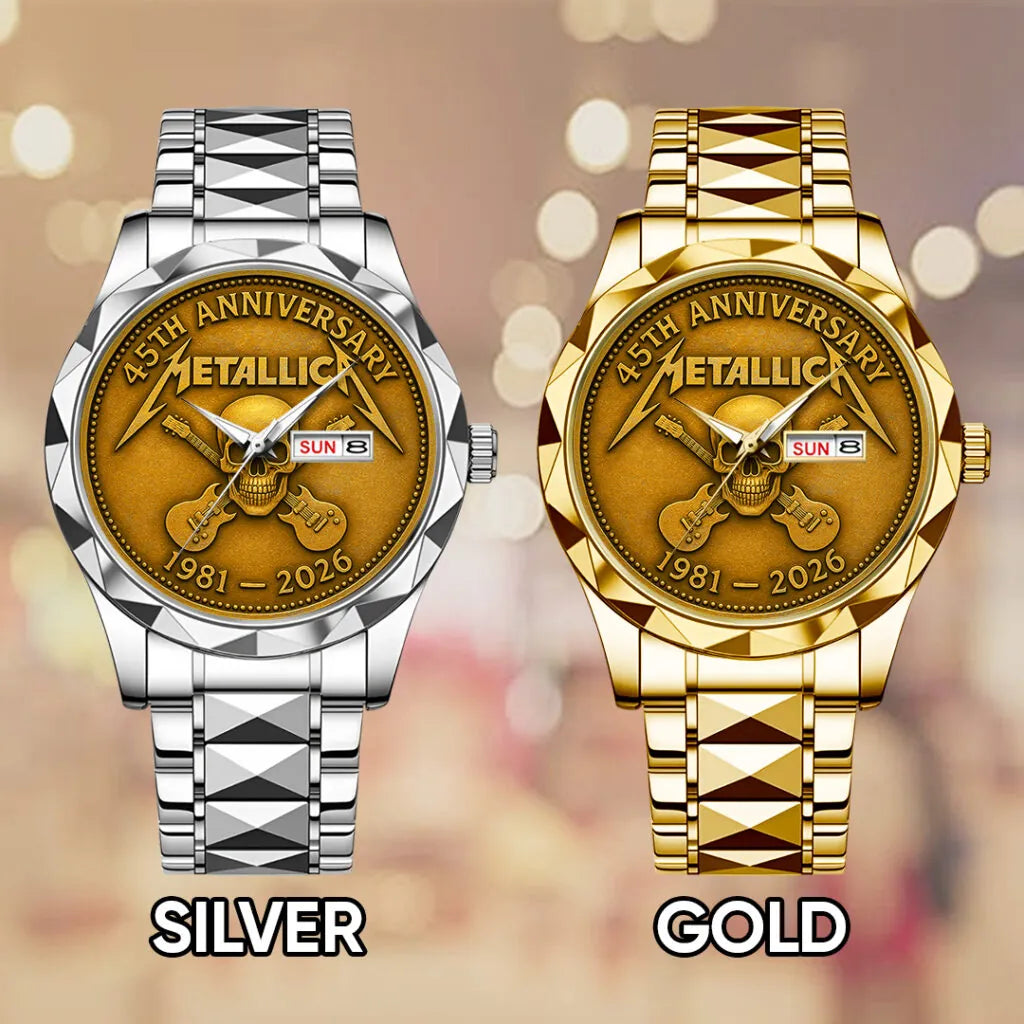 Metallica Alloy Luxury Quartz Watch – TANTN 14141
