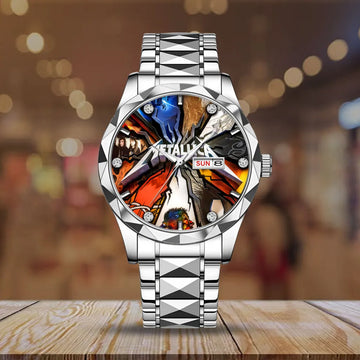 Metallica Alloy Luxury Quartz Watch – TMTHU 038