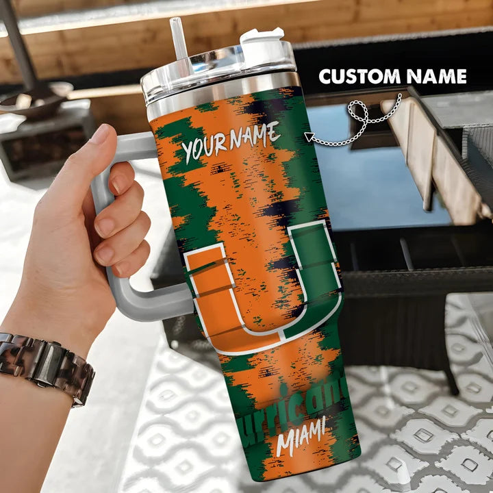 Miami Hurricanes  NCAA Stans Tumbler 2024