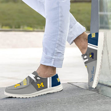 Michigan Wolverines Hey Dude Shoes -NCAA Personalized - Ingenious Gifts Your Whole Family