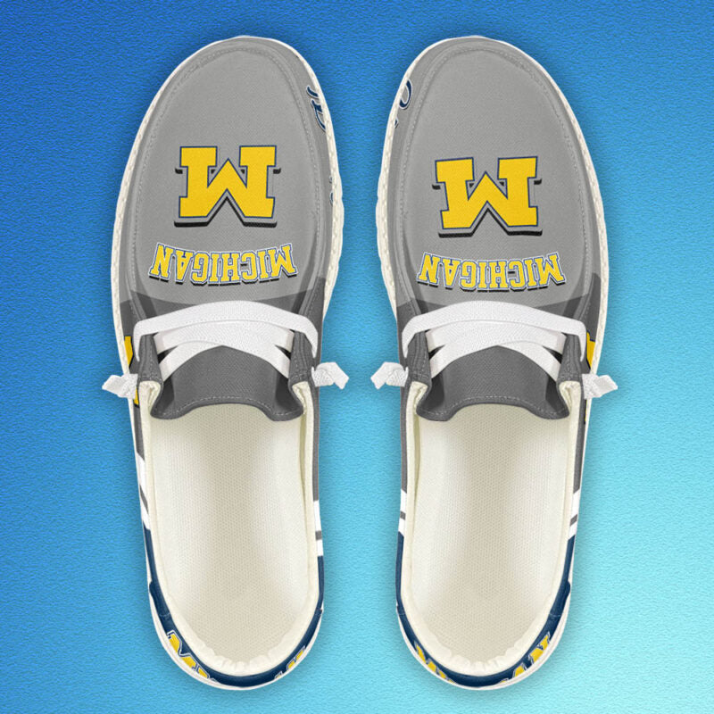 Michigan Wolverines Hey Dude Shoes -NCAA Personalized - Ingenious Gifts Your Whole Family
