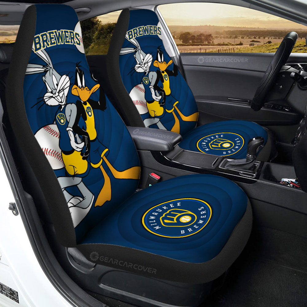 Milwaukee Brewers Car Seat Covers Custom Car Accessories