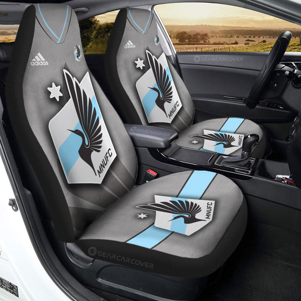 Minnesota United FC Car Seat Covers Custom Car Accessories For Fans