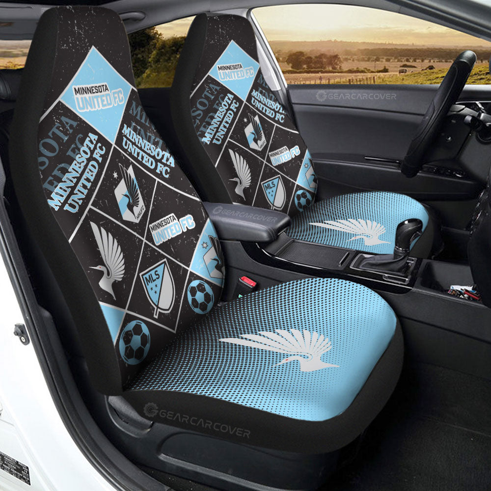 Minnesota United FC Car Seat Covers Sporty Team Collection