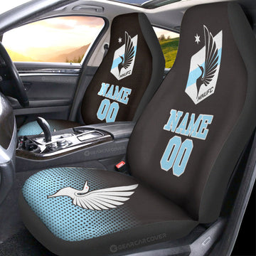 Minnesota United FC Car Seat Covers Sporty Team Collection