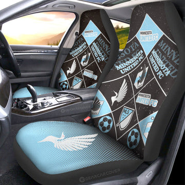 Minnesota United FC Car Seat Covers Sporty Team Collection