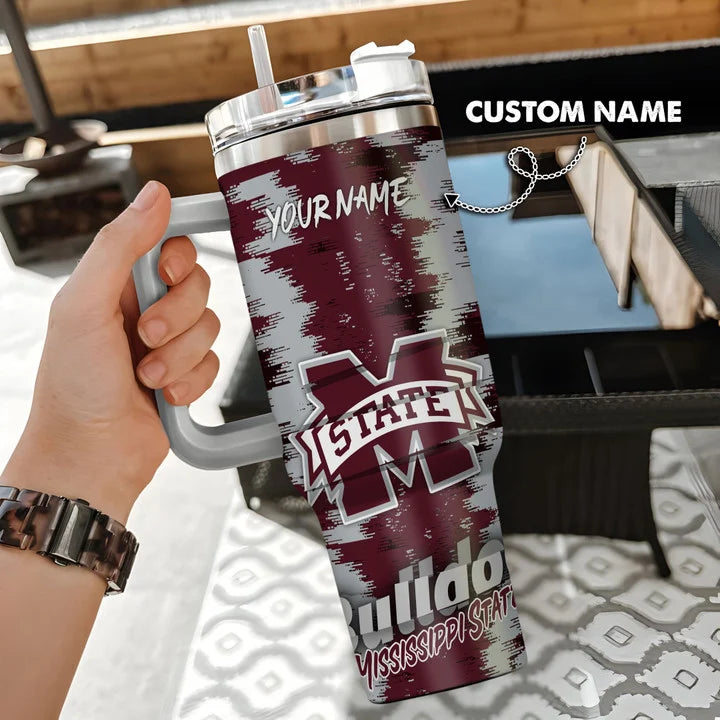 Mississippi State Bulldog  NCAA Stans Tumbler 2024