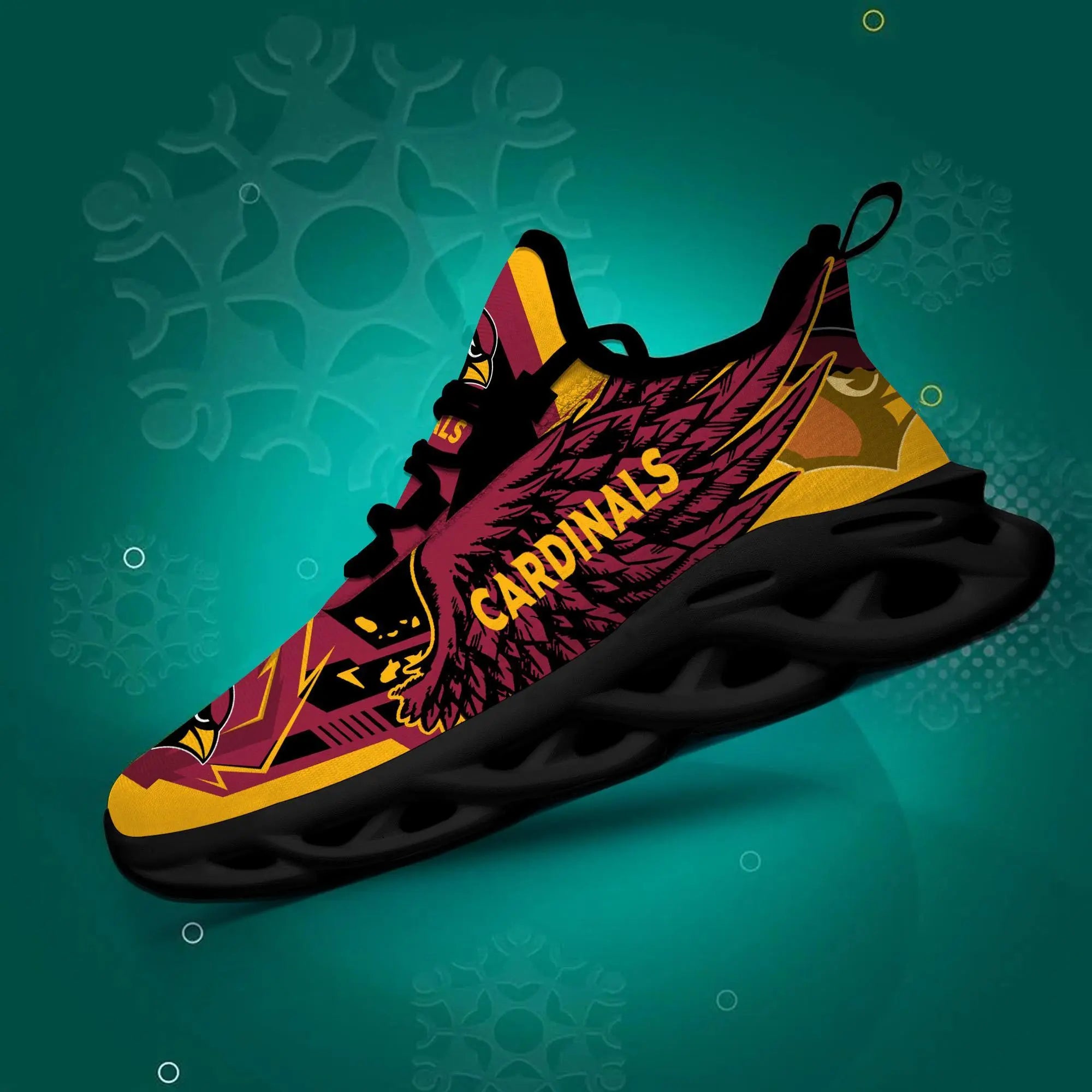 S3DS005-NFL01-Arizona Cardinals – Personalized Max Soul Sneaker Ver 3