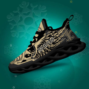 S3DS005-NFL20-New Orleans Saints- Personalized Max Soul Sneaker Ver 3