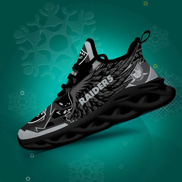S3DS005-NFL23-Las Vegas Raiders- Personalized Max Soul Sneaker Ver 3