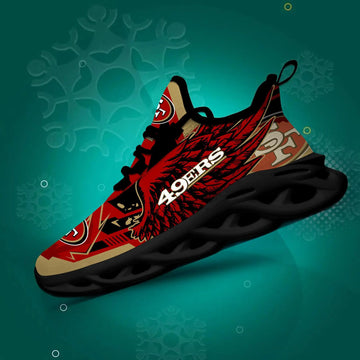 S3DS005-NFL28-San Francisco 49ers- Personalized Max Soul Sneaker Ver 3