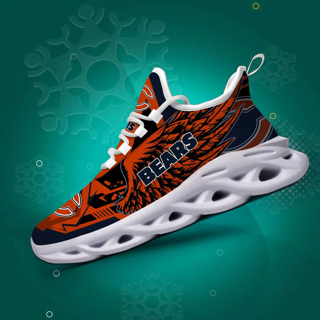 S3DS005-NFL06-Chicago Bears- PersonalizedMax Soul Sneaker Ver 3