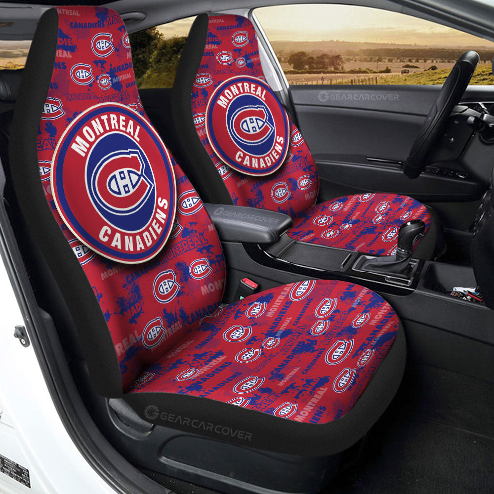 Montreal Canadiens Car Seat Covers Custom Car Accessories