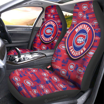 Montreal Canadiens Car Seat Covers Custom Car Accessories