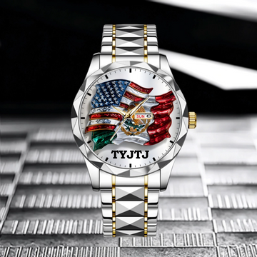 My Roots, My Timepiece Customized Watch – Emblem Dial with Custom Name
