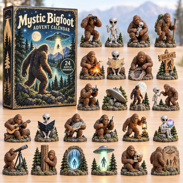 Mystic Bigfoot Advent Calendar 2026 - 24-Day Countdown, Acrylic Charms