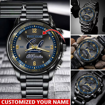 NCAA California Golden Bears Sport Watch For This Season Custom Watch For Football Lovers