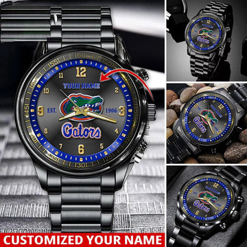 NCAA Florida Gators Sport Watch For This Season Custom Watch For Football Lovers