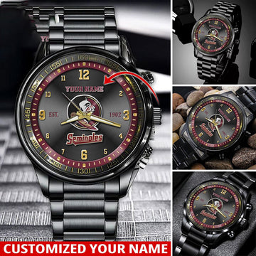 NCAA Florida State Seminoles Sport Watch For This Season Custom Watch For Football Lovers