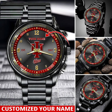 NCAA Indiana Hoosiers Sport Watch For This Season Custom Watch For Football Lovers