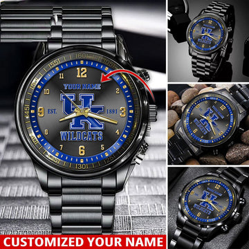 NCAA Kentucky Wildcats Sport Watch For This Season Custom Watch For Football Lovers