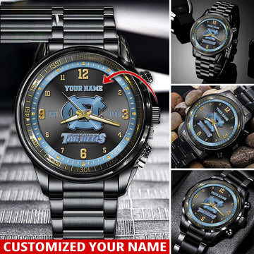 NCAA North Carolina Tar Heels Sport Watch For This Season Custom Watch For Football Lovers