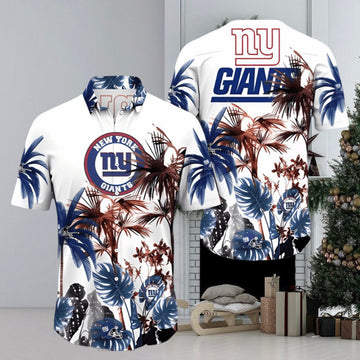 NFL New York Giants Hawaii Shirt Palm Tree Aloha Shirt For Fans