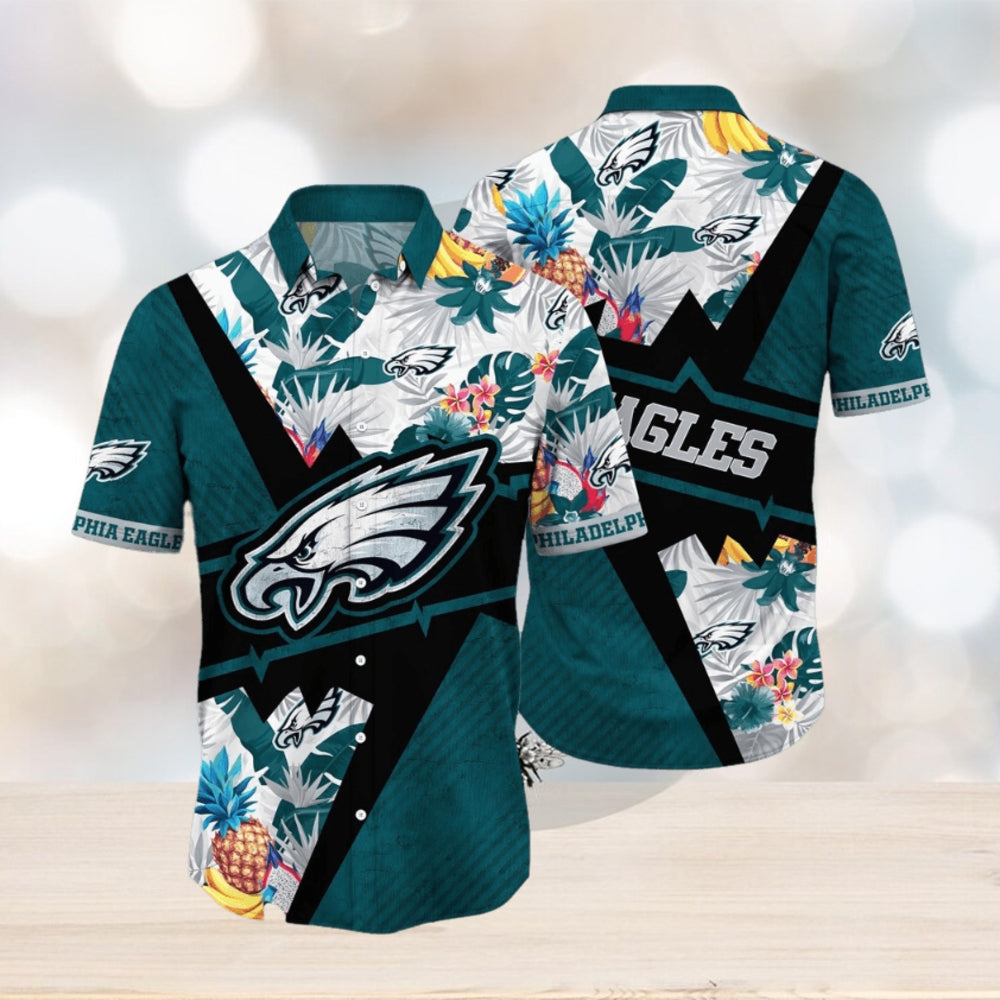 NFL Philadelphia Eagles Hawaii Shirt Flower Island Inspired Apparel