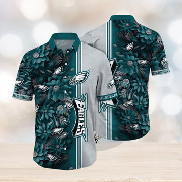 NFL Philadelphia Eagles Hawaii Shirt Flower Tropical Vibes In Shirts