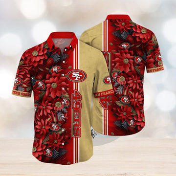 NFL San Francisco 49ers Hawaii Shirt Flower Tropical Vibes In Shirts