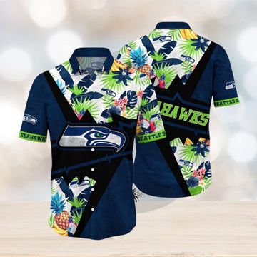 NFL Seattle Seahawks Hawaii Shirt Flower Island Inspired Apparel