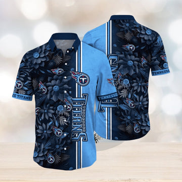 NFL Tennessee Titans Hawaii Shirt Flower Tropical Vibes In Shirts