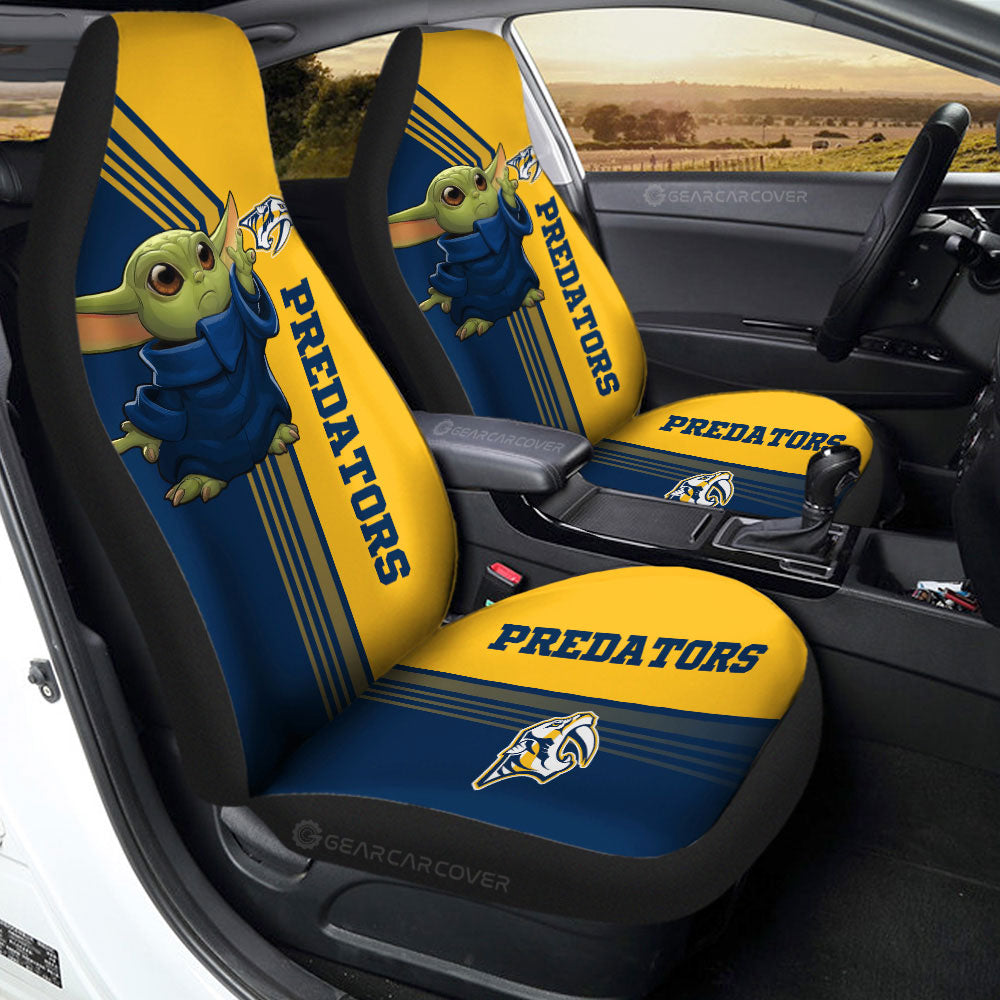 Nashville Predators Car Seat Covers Baby Yoda Car Accessories