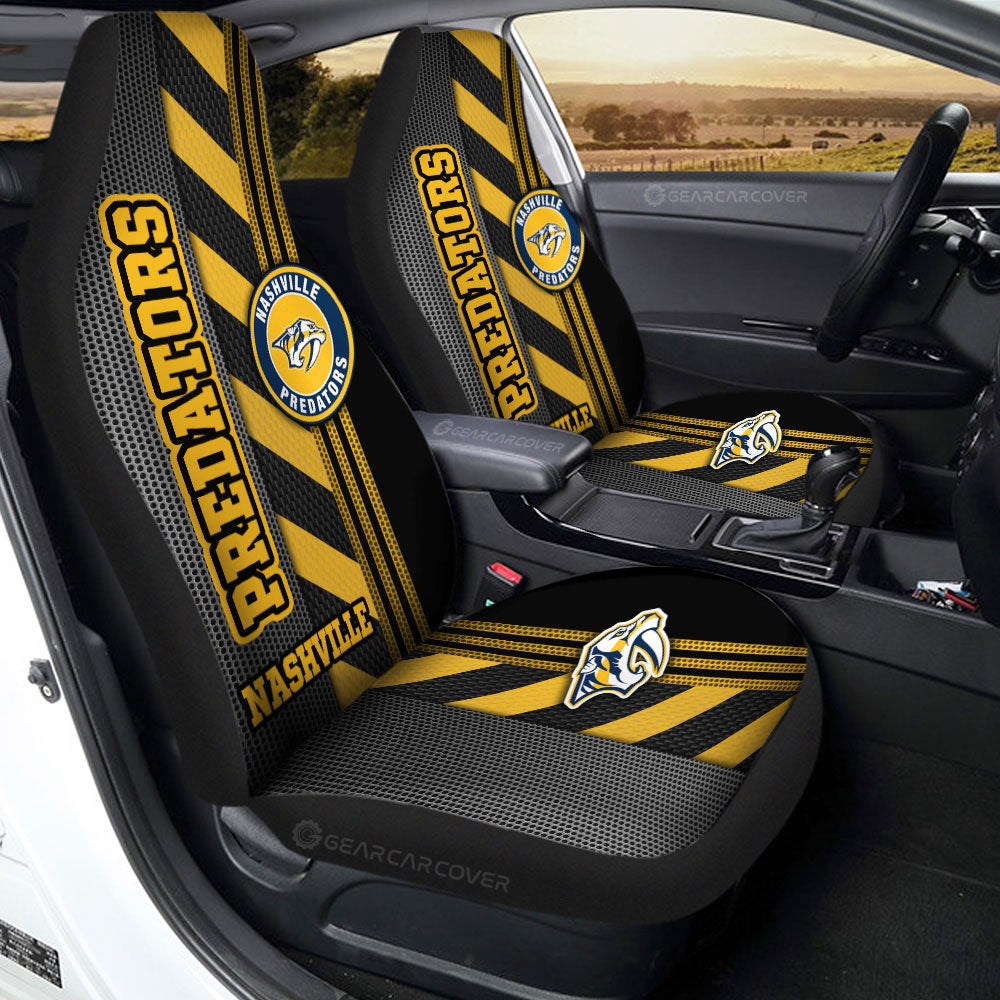 Nashville Predators Car Seat Covers Custom Car Accessories