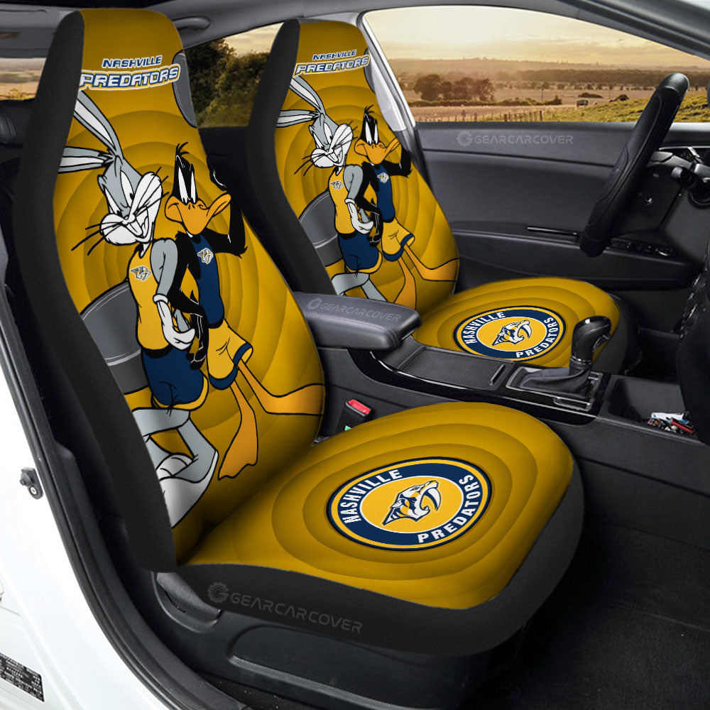 Nashville Predators Car Seat Covers Custom Car Accessories